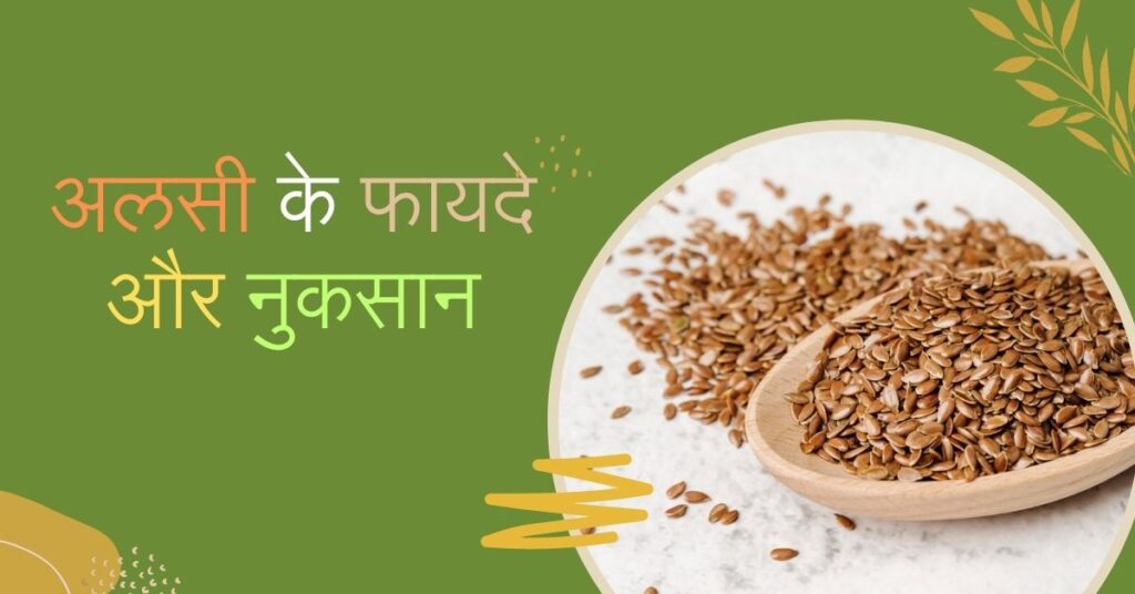 अलसी (Alsi Seeds) के फायदे और नुकसान